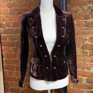 Bloomingdales CPW Velvet Blazer - S